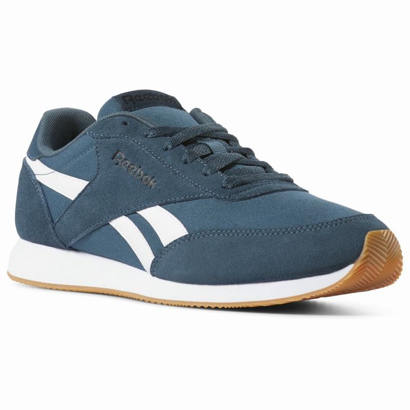 Tenisi Reebok Royal Classic Jogger 2 Barbati Albastri/Negrii/Albi Romania IR6876GV